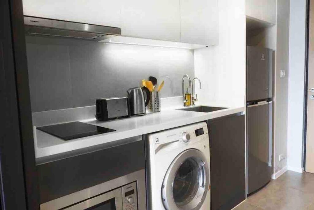 בנגקוק Stylish 1 Bedroom, Nice Pool,Bts Asok, Sukhumvit מראה חיצוני תמונה