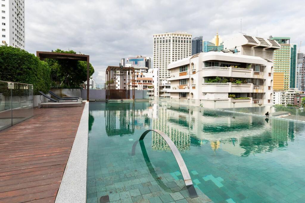 בנגקוק Stylish 1 Bedroom, Nice Pool,Bts Asok, Sukhumvit מראה חיצוני תמונה